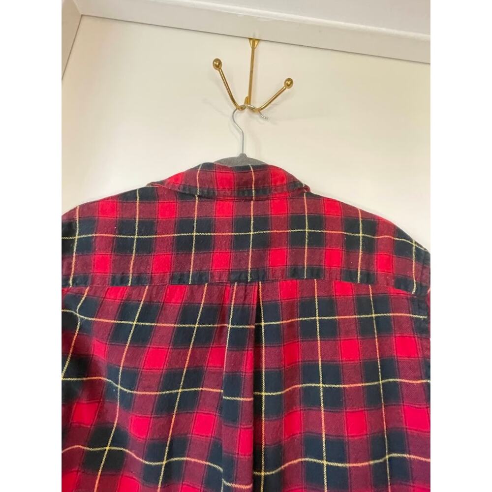 Chaps Performance Cotton Plaid Button Up Shirt Co… - image 7